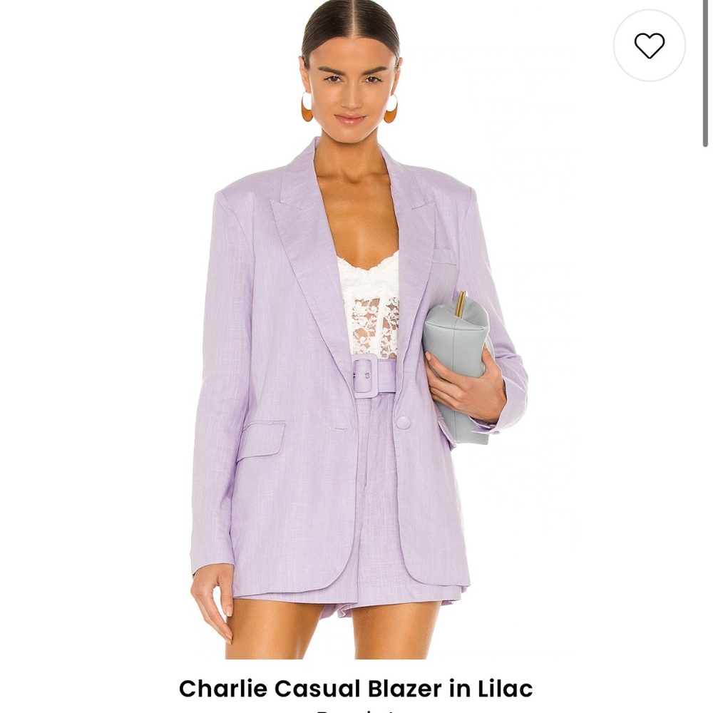 Light purple blazer